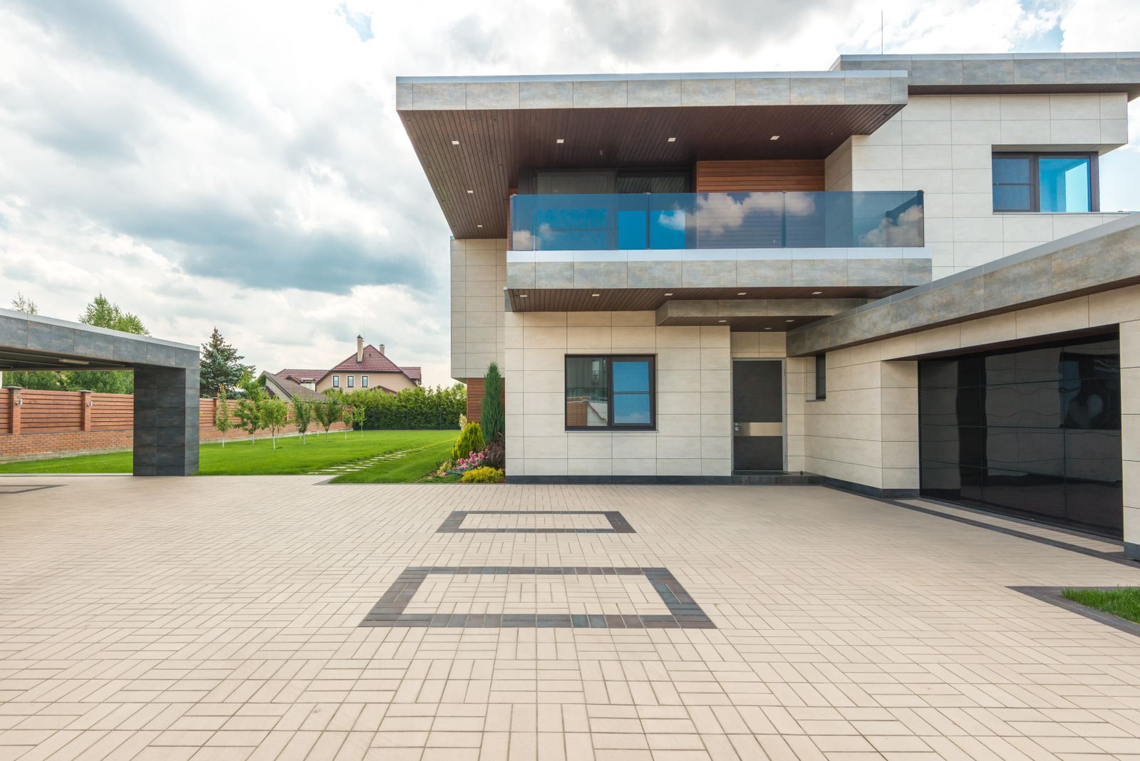 House driveway